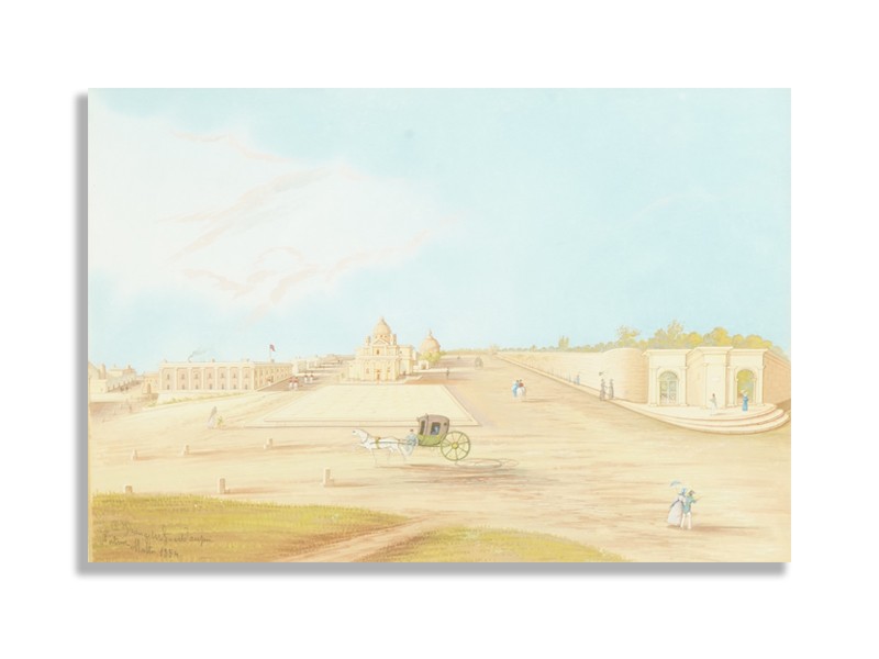 Lot 44 , Paolo Andrea DeAngelis (Italian, fl. 1840-1850), The Black Watch or Floriana Parade Ground, Malta